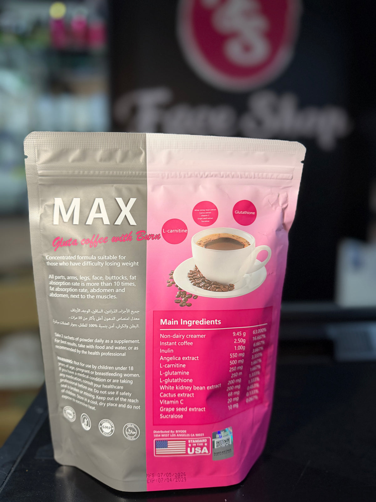 SLIM COFFEE + GLUTATHIONE