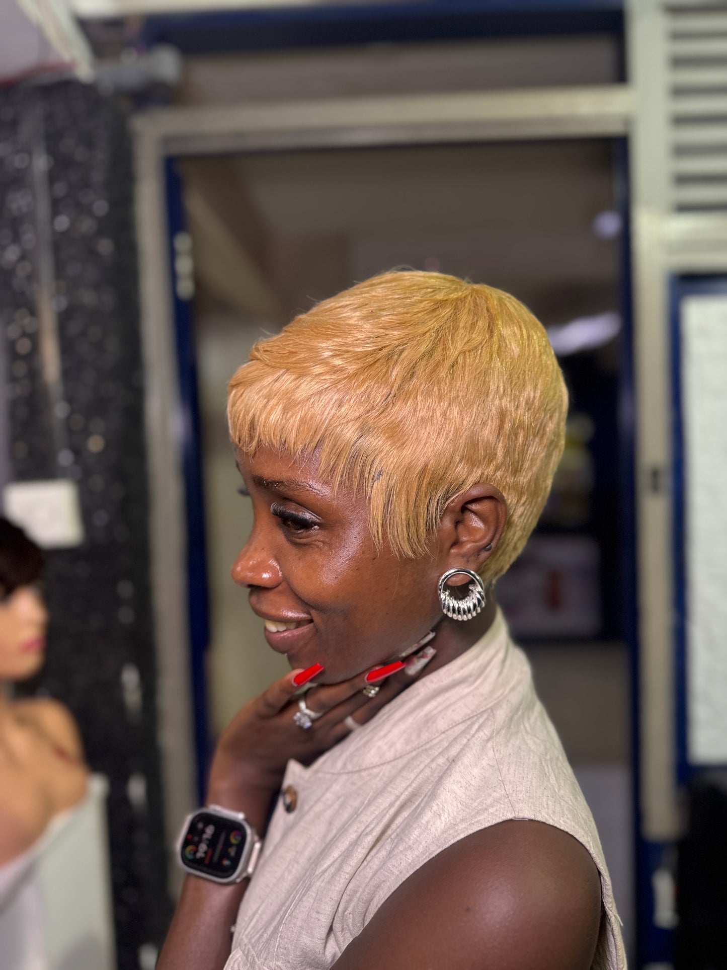 Kelly Rowland Pixie Cut Wig – Sleek, Bold & Effortlessly Chic ✨