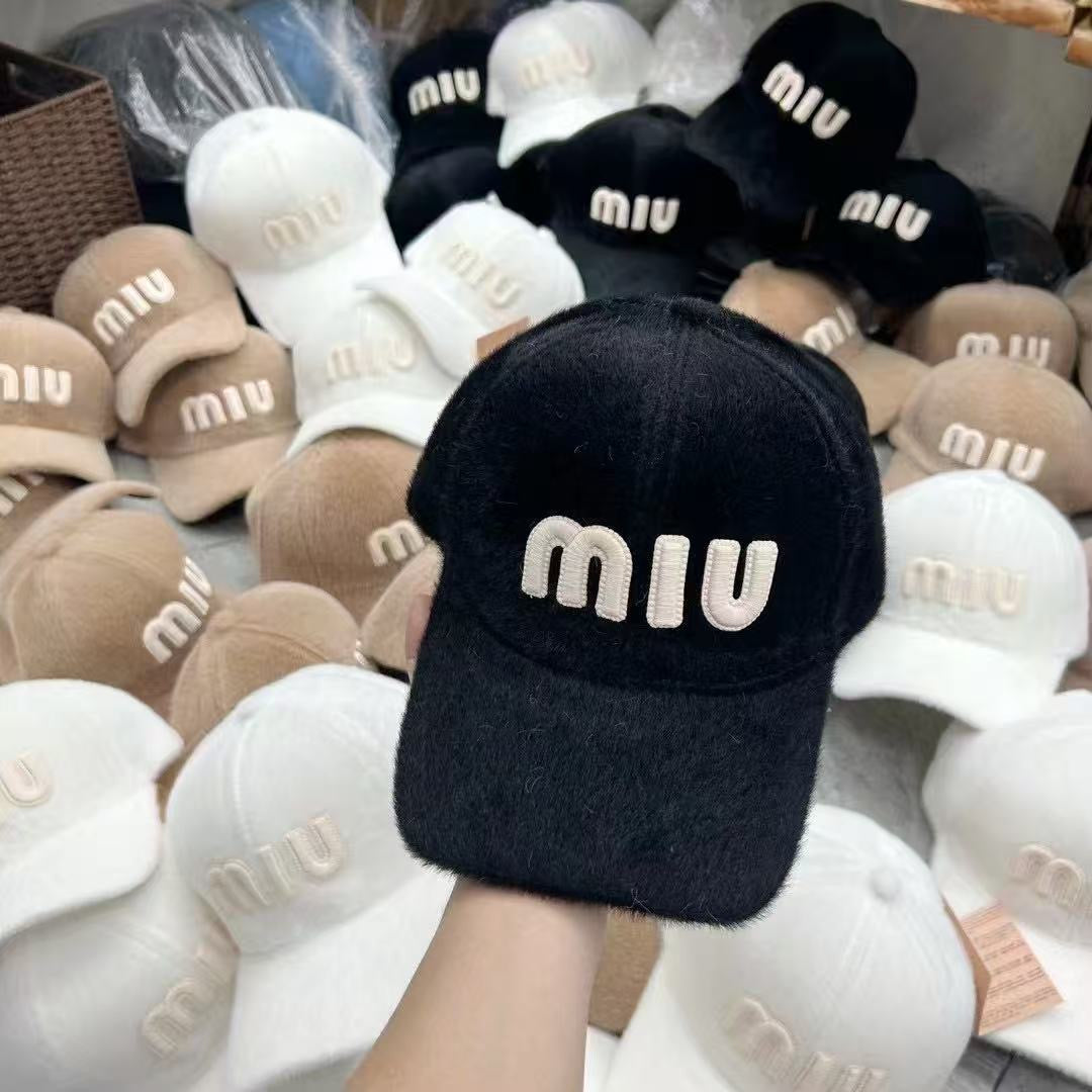 MIU Plush Baseball Cap : PRE-ORDER