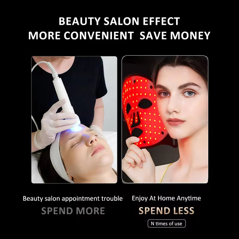 Led Light Therapy Skin Beauty Facial Mask (Pre-order)