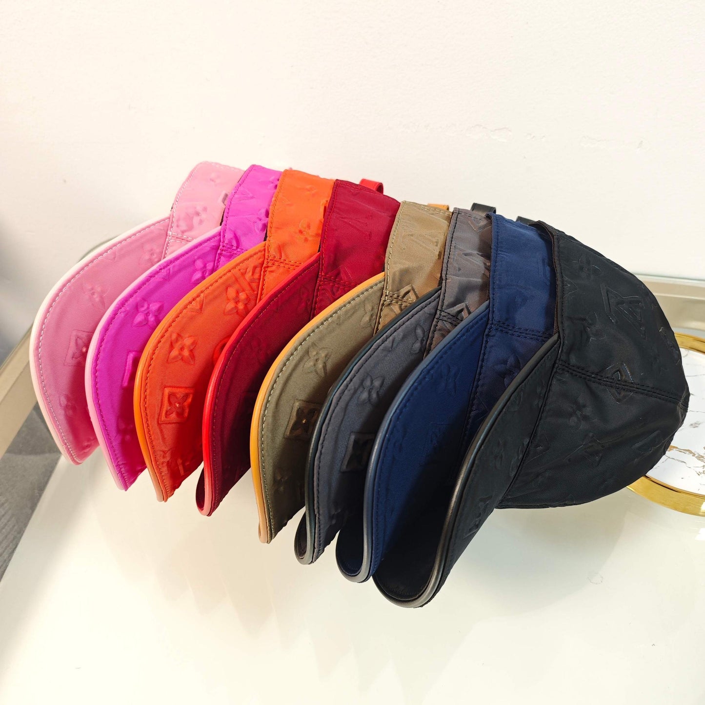 Luxury Embossed Monogram Cap : PRE-ORDER