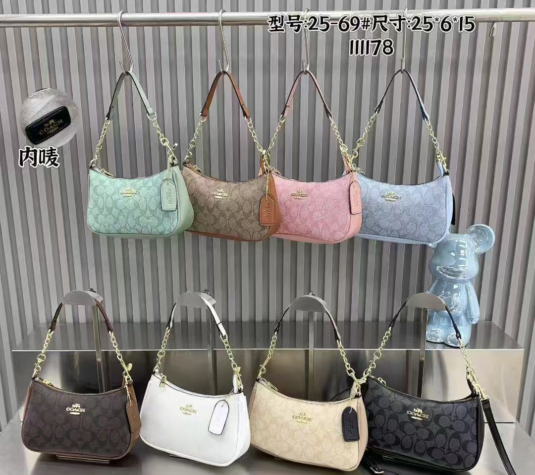 Couch Signature Monogram Shoulder Bag  Stylish Everyday Baguette : PRE-ORDER