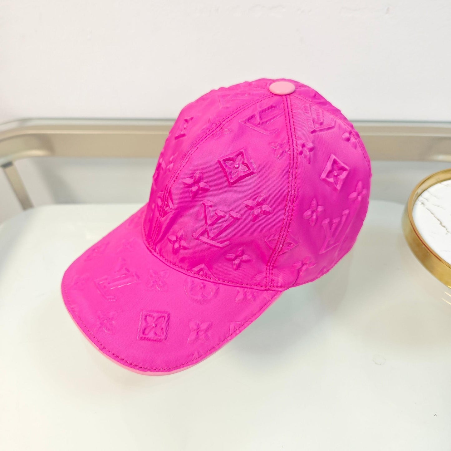 Luxury Embossed Monogram Cap : PRE-ORDER