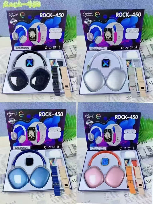 🎧 ROCK-450 Smart Watch & Headphone Set : PRE-ORDER