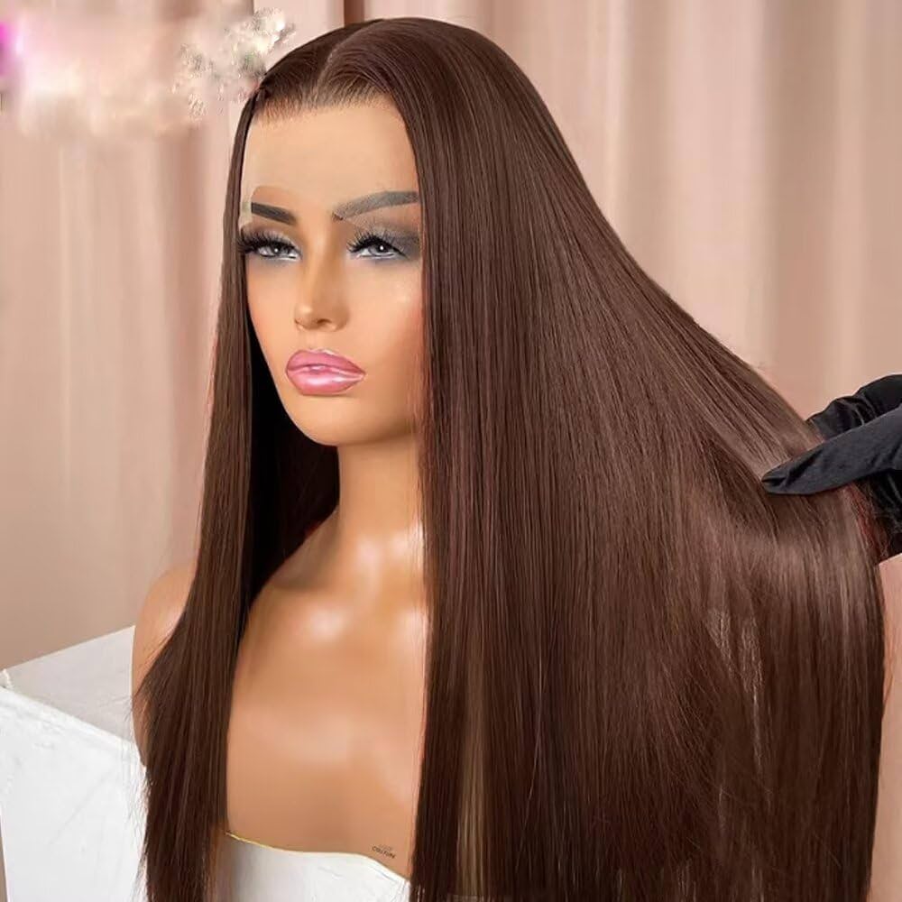 100% Vietnamese human hair Ocean wave wig with 13*4 HD Swiss Frontal - Colored