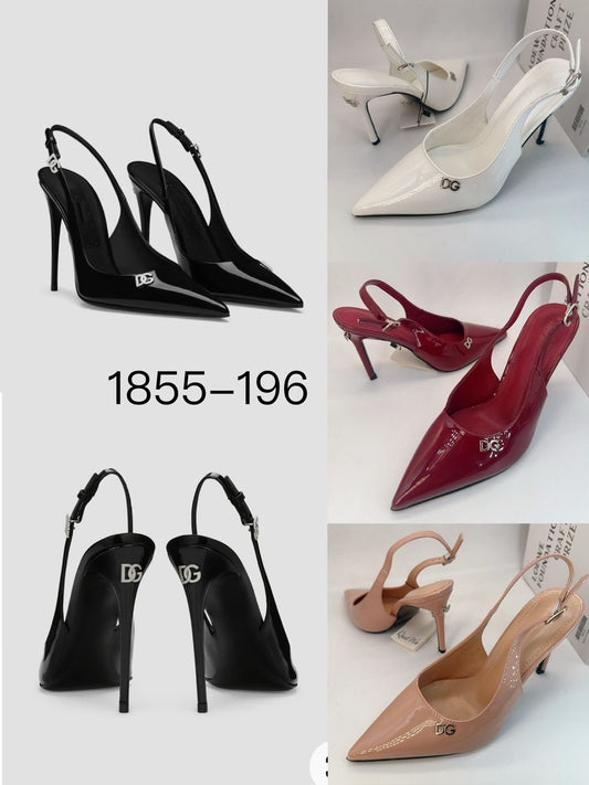 DG Slingback Patent Heels : PRE-ORDER