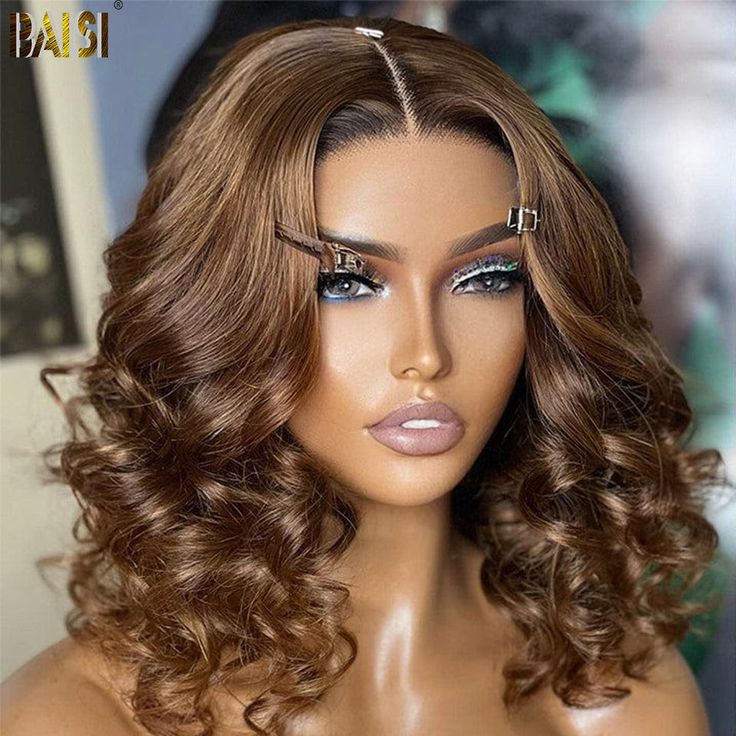 100% Vietnamese human hair Ocean wave wig with 13*4 HD Swiss Frontal - Colored