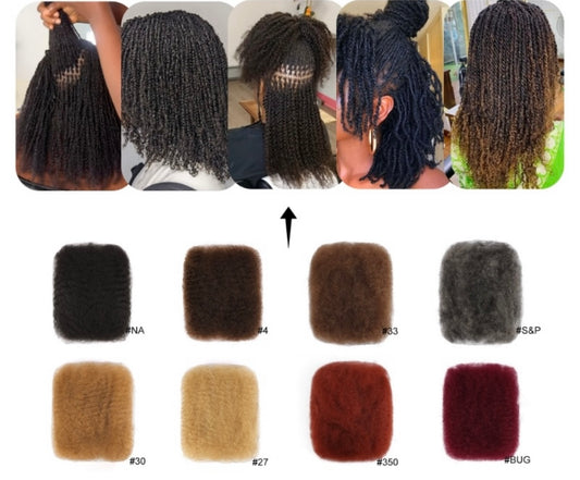 AFROKINKY HUMAN HAIR BULK