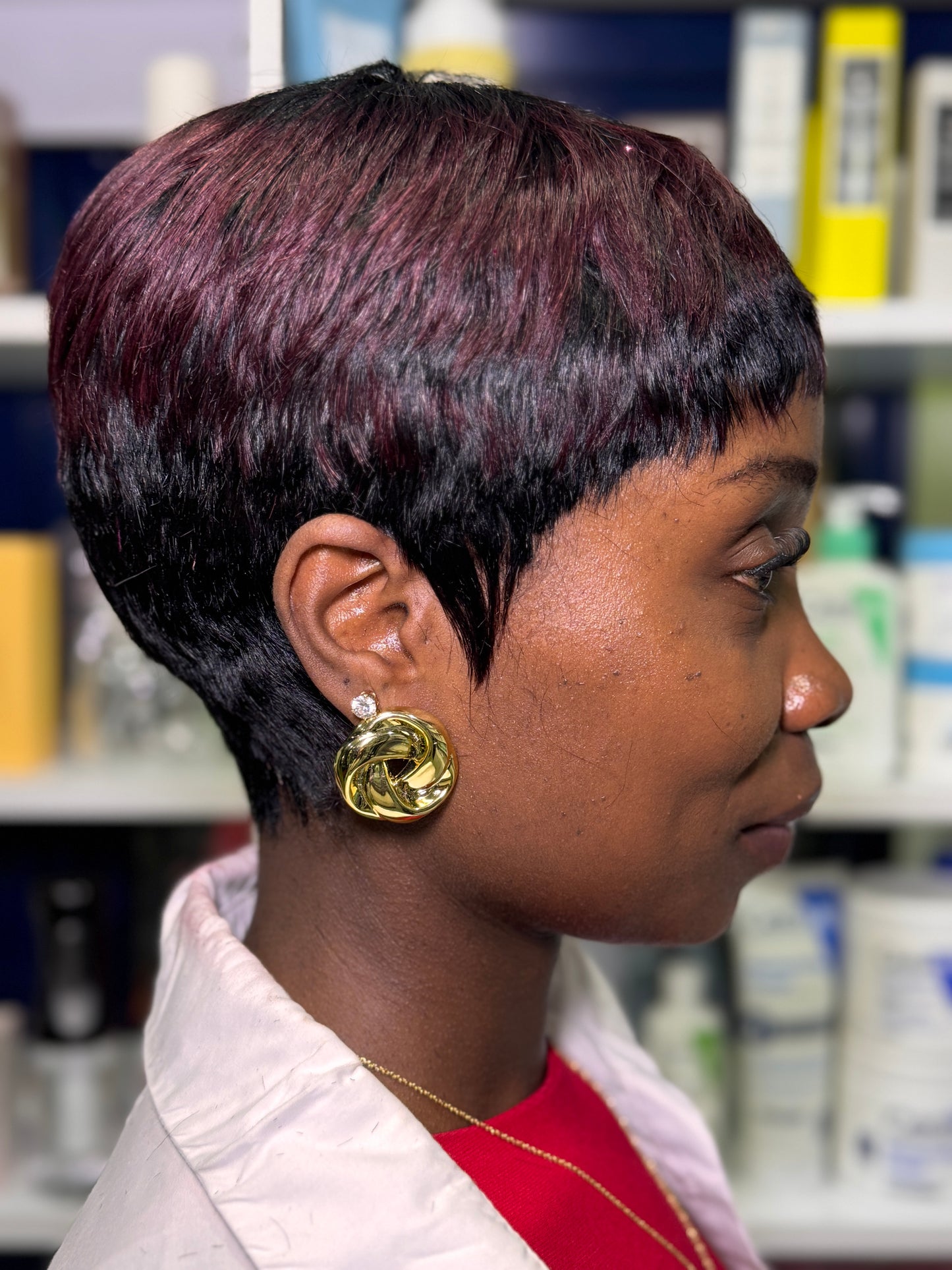 Kelly Rowland Pixie Cut Wig – Sleek, Bold & Effortlessly Chic ✨