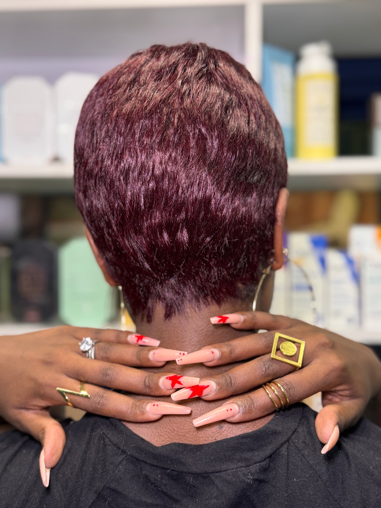 Kelly Rowland Pixie Cut Wig – Sleek, Bold & Effortlessly Chic ✨