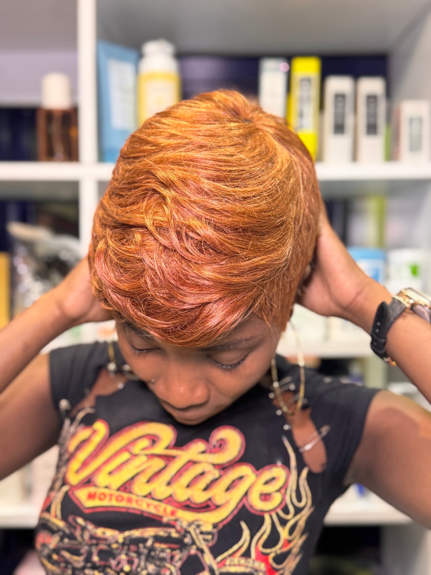 Nia Long Inspired Pixie Cut Wig – Chic, Timeless & Effortlessly Stylish ✨