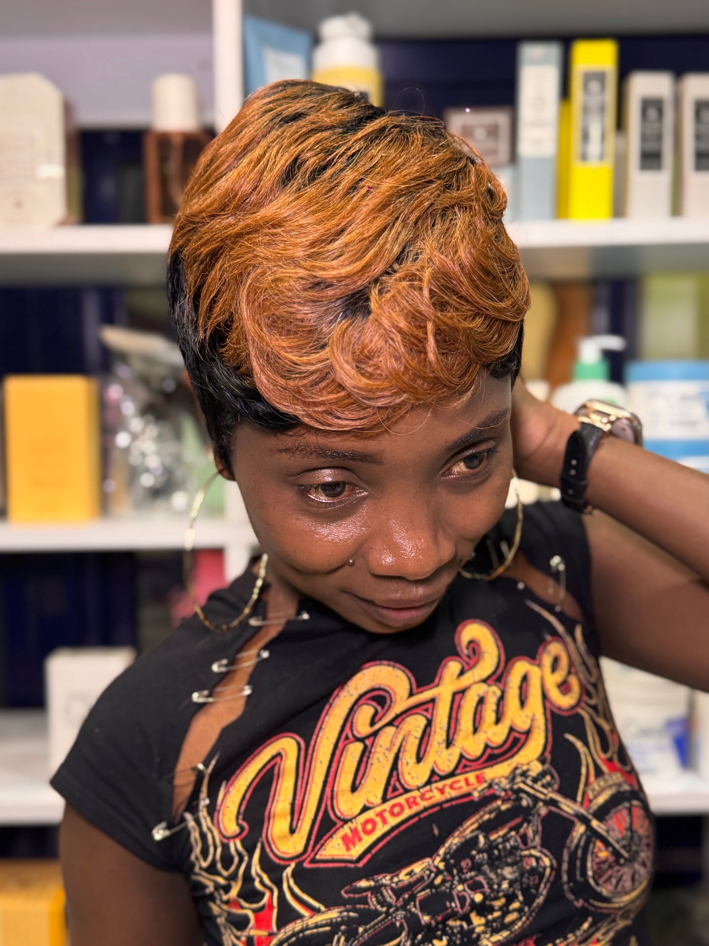 Nia Long Inspired Pixie Cut Wig – Chic, Timeless & Effortlessly Stylish ✨