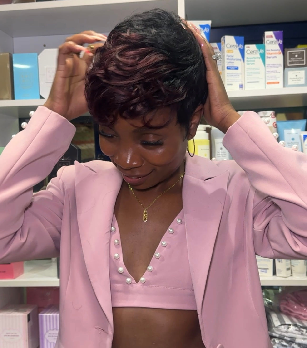 Nia Long Inspired Pixie Cut Wig – Chic, Timeless & Effortlessly Stylish ✨