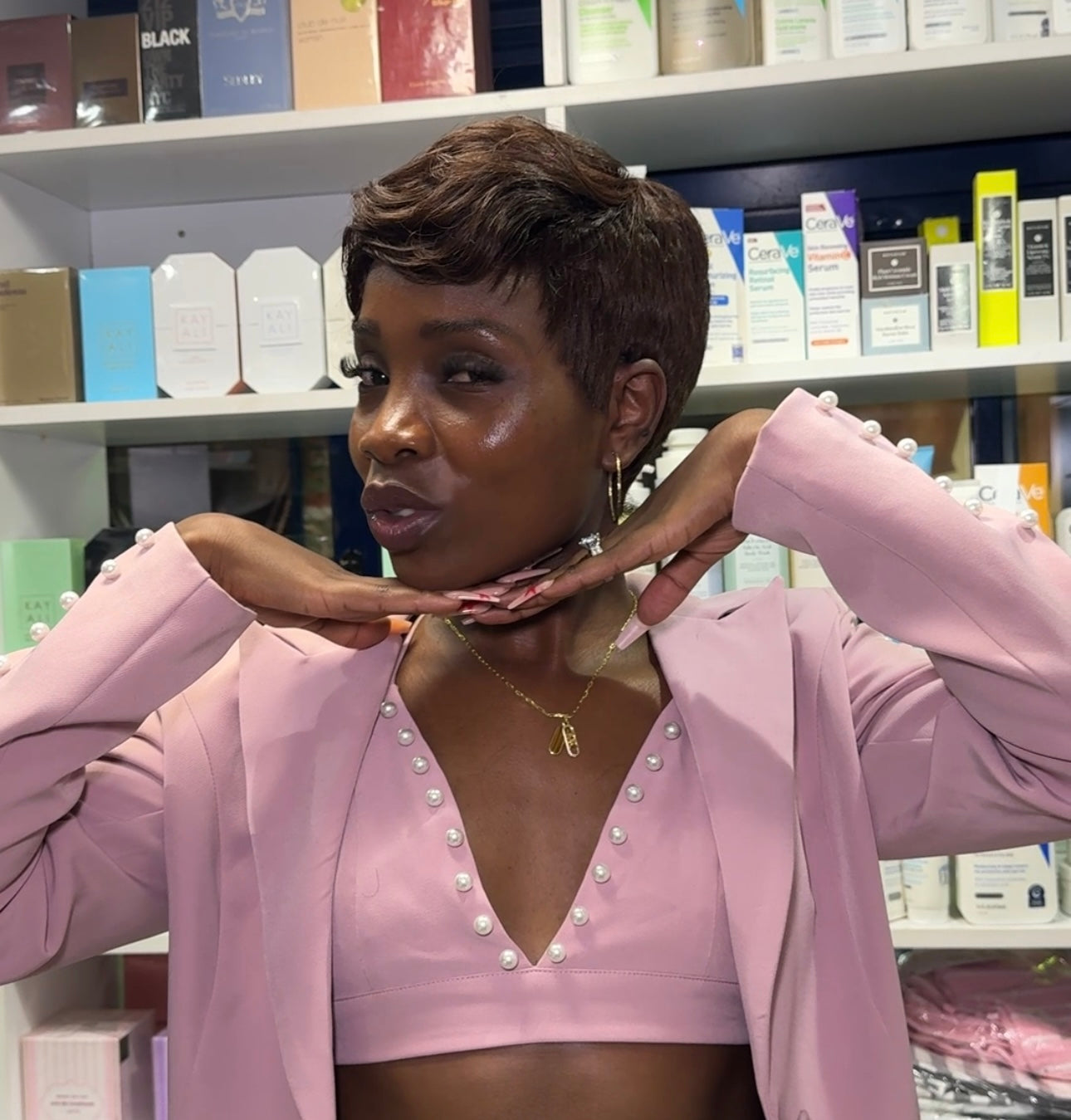 Nia Long Inspired Pixie Cut Wig – Chic, Timeless & Effortlessly Stylish ✨