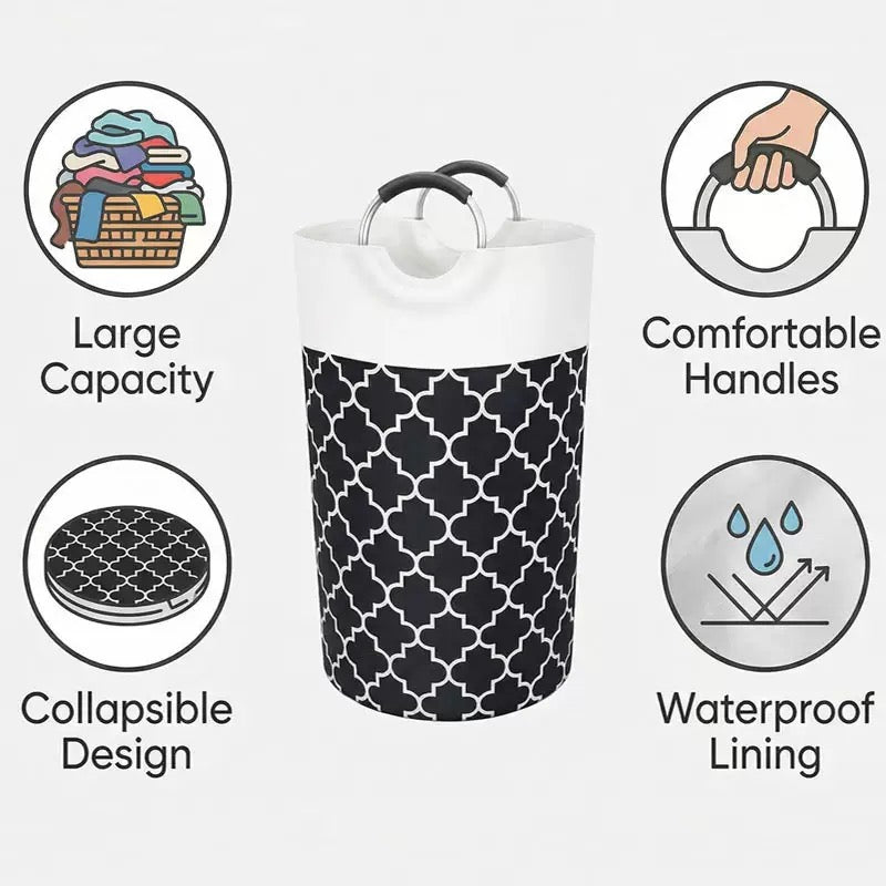 Modern Pattern Laundry Basket : PRE-ORDER