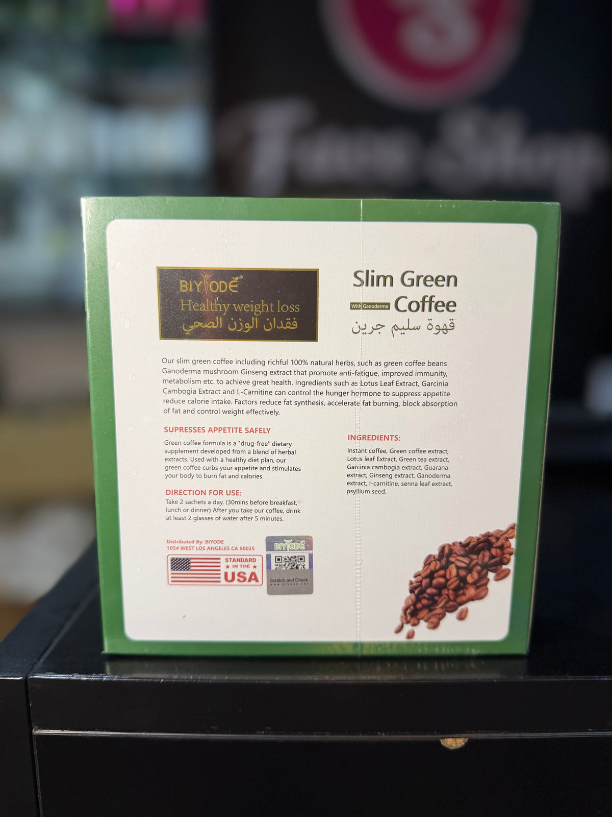 SLIM GREEN COFFEE