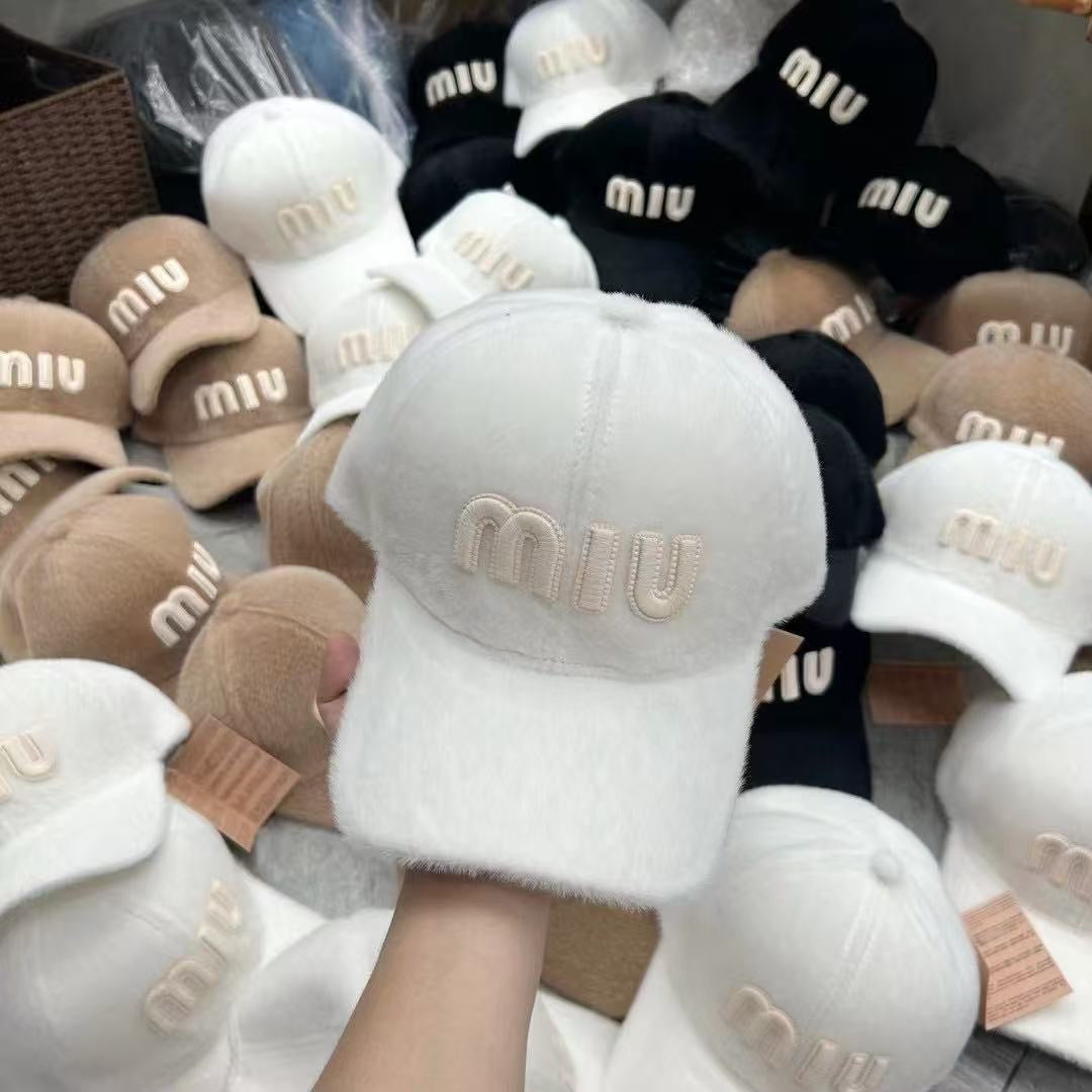 MIU Plush Baseball Cap : PRE-ORDER