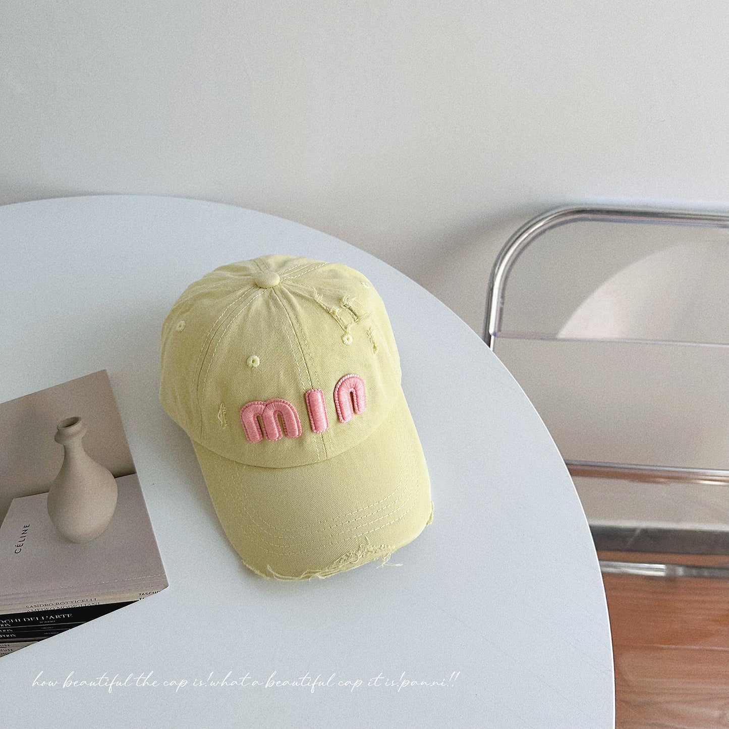 MIU Vintage Distressed Baseball Cap