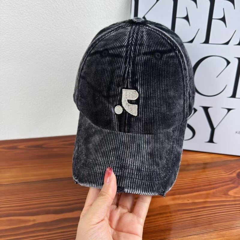 Corduroy Minimal Letter Cap : PRE-ORDER