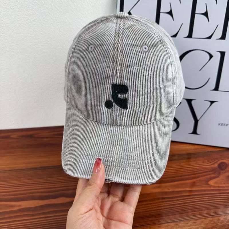 Corduroy Minimal Letter Cap : PRE-ORDER
