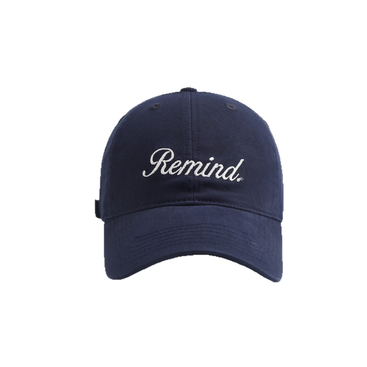 Remind Embroidered Baseball Cap : PRE- ORDER