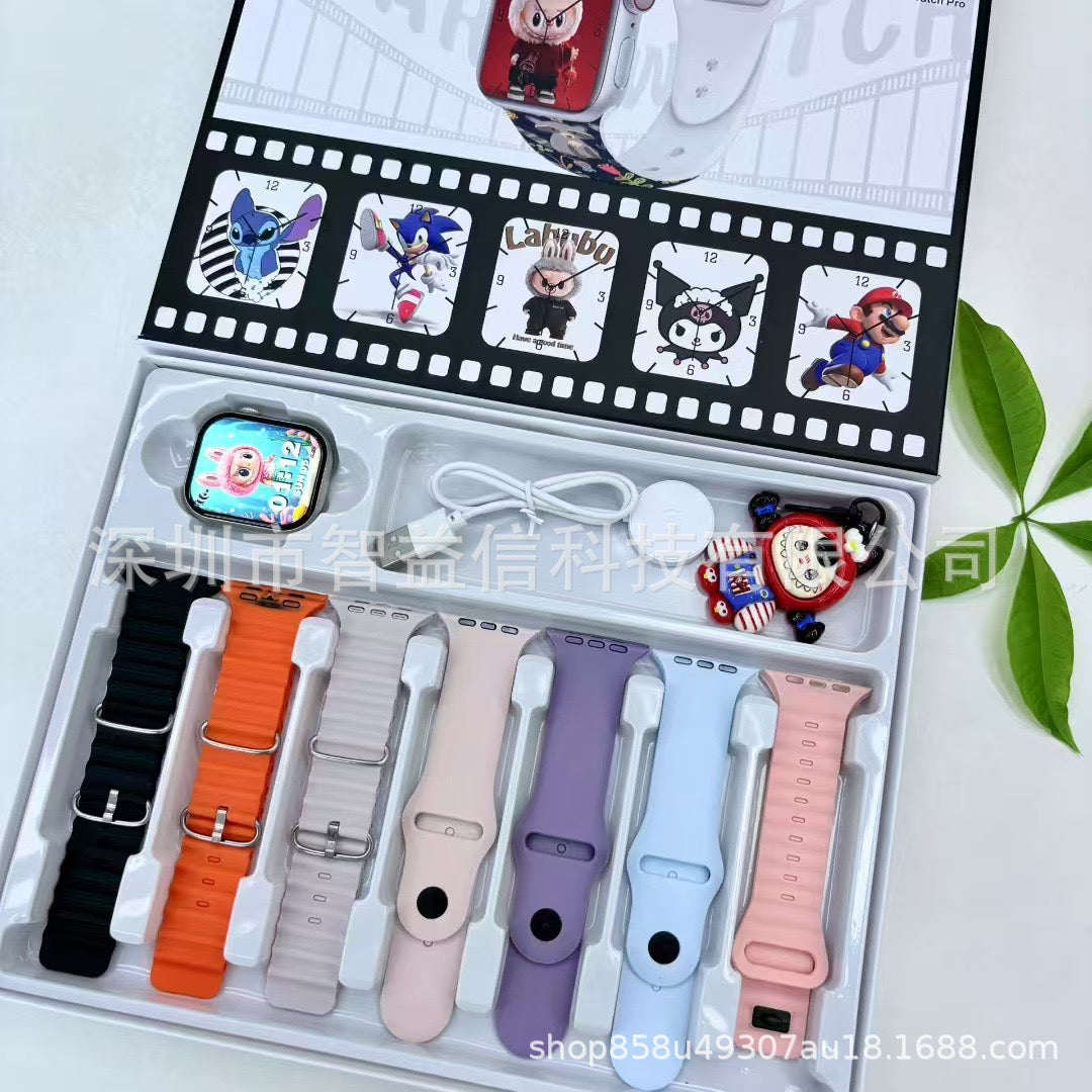 Multi-Band Kids Smartwatch Gift Set – Cartoon Edition (PRE-ORDER)
