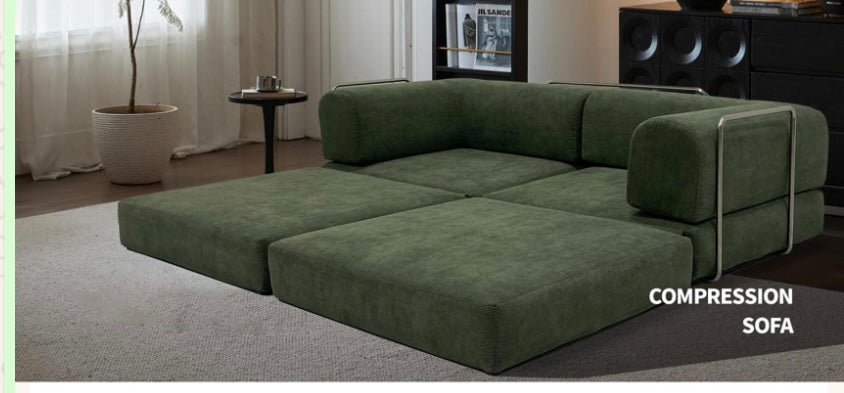 Compression Modular Sofa Space Saving Luxury for Modern Living : PRE-ORDER