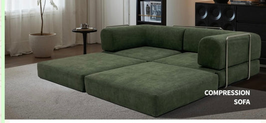 Compression Modular Sofa Space Saving Luxury for Modern Living : PRE-ORDER
