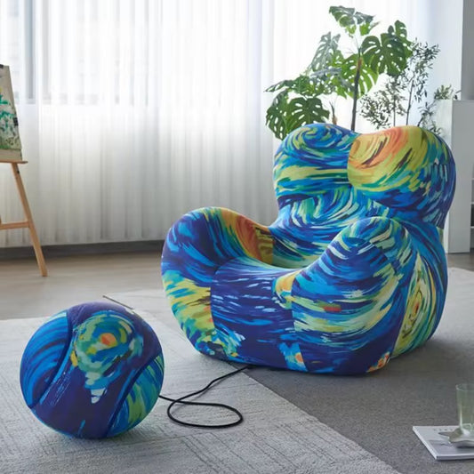 Modern Sculptural Lounge Chair – Artistic Comfort for Any Space : PRE-ORDER