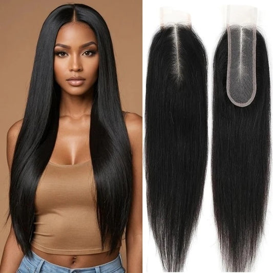 Vietnamese Normal Lace Closures( 2*4, 4*4, 5*5)