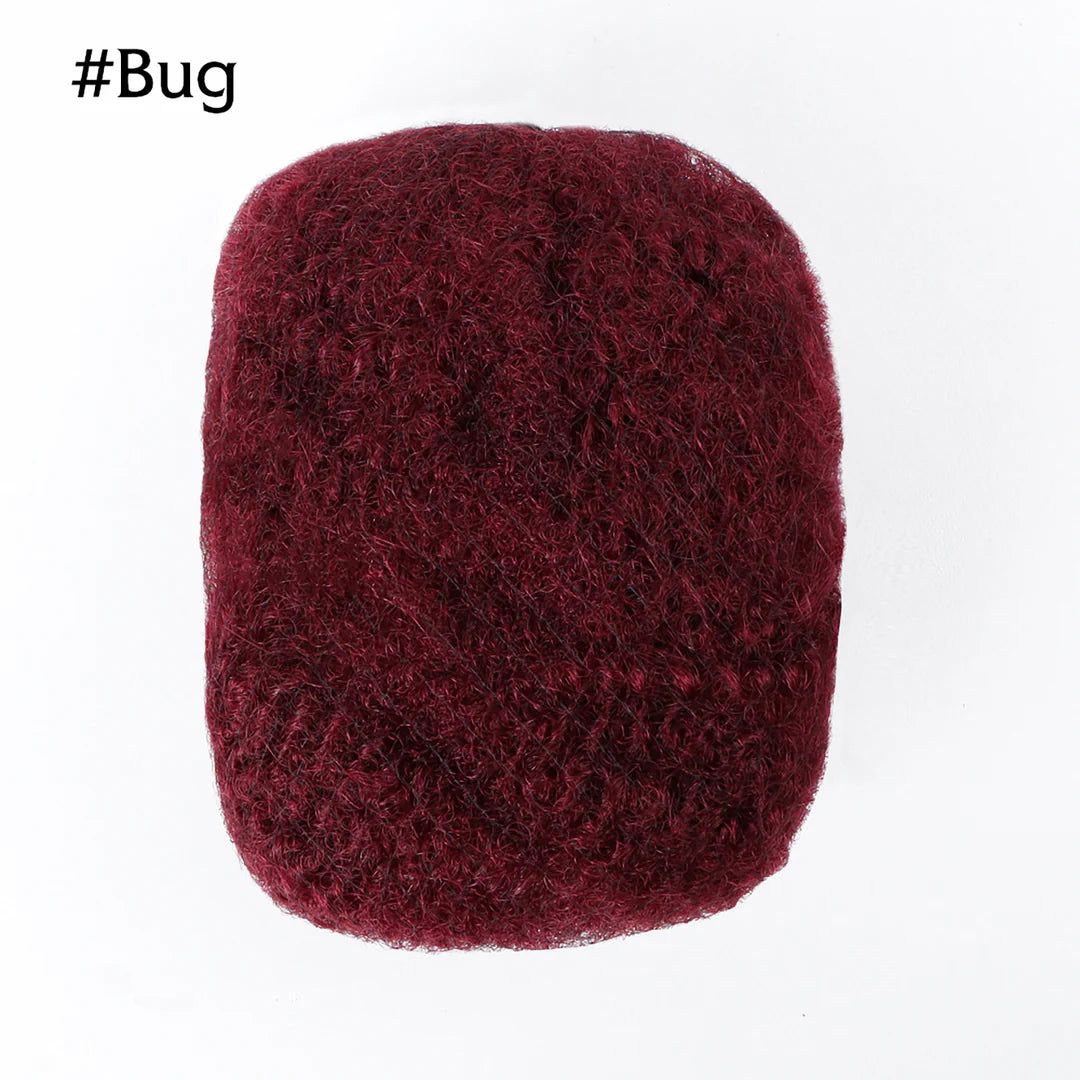 AFROKINKY Bulk human hair 50g pack Coloured.