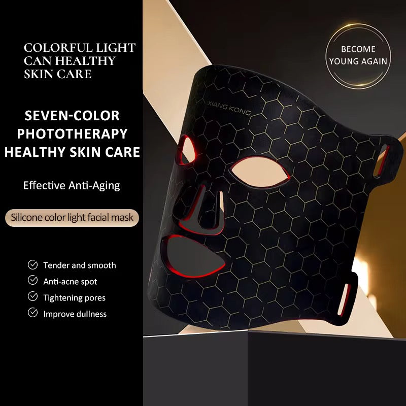 Led Light Therapy Skin Beauty Facial Mask (Pre-order)