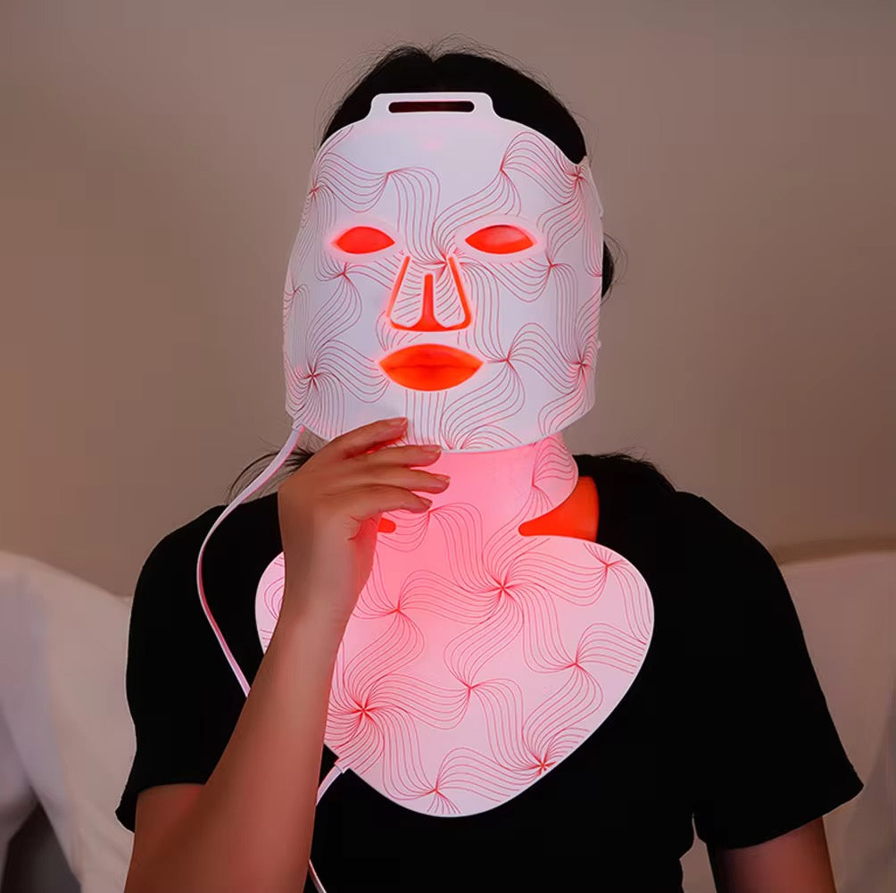 Led Light Therapy Skin Beauty Facial Mask (Pre-order)