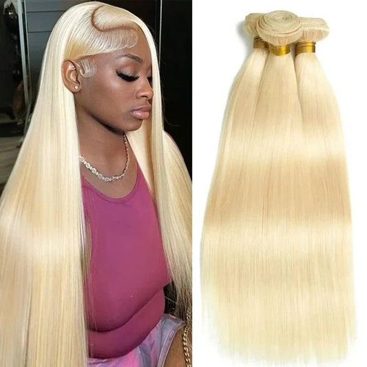 Vietnamese Super double drawn 100% Virgin Human Hair Ombre & Blonde Hair Bundle
