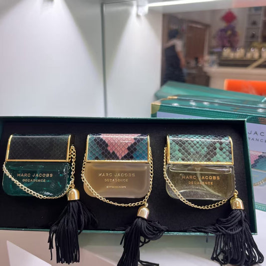 Marc Jacobs Decadence Mini Gift Set – 3 x Eau de Parfum : PRE-ORDER