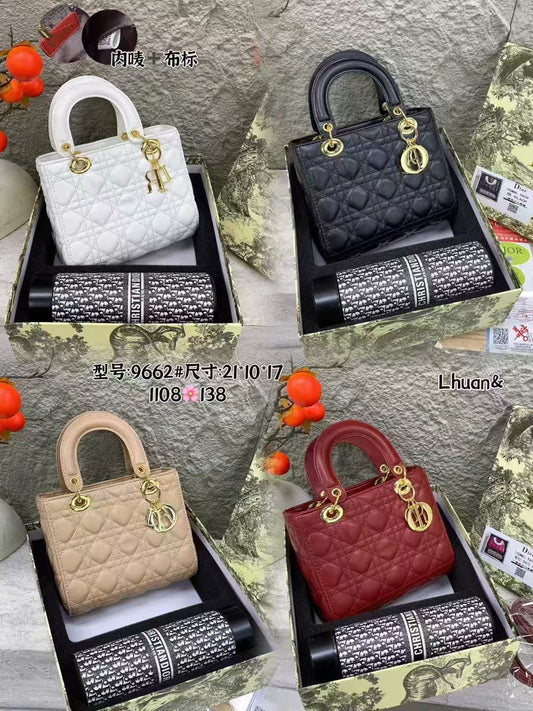 Luxury Mini Quilted Handbag & Tumbler Gift Set : PRE-ORDER