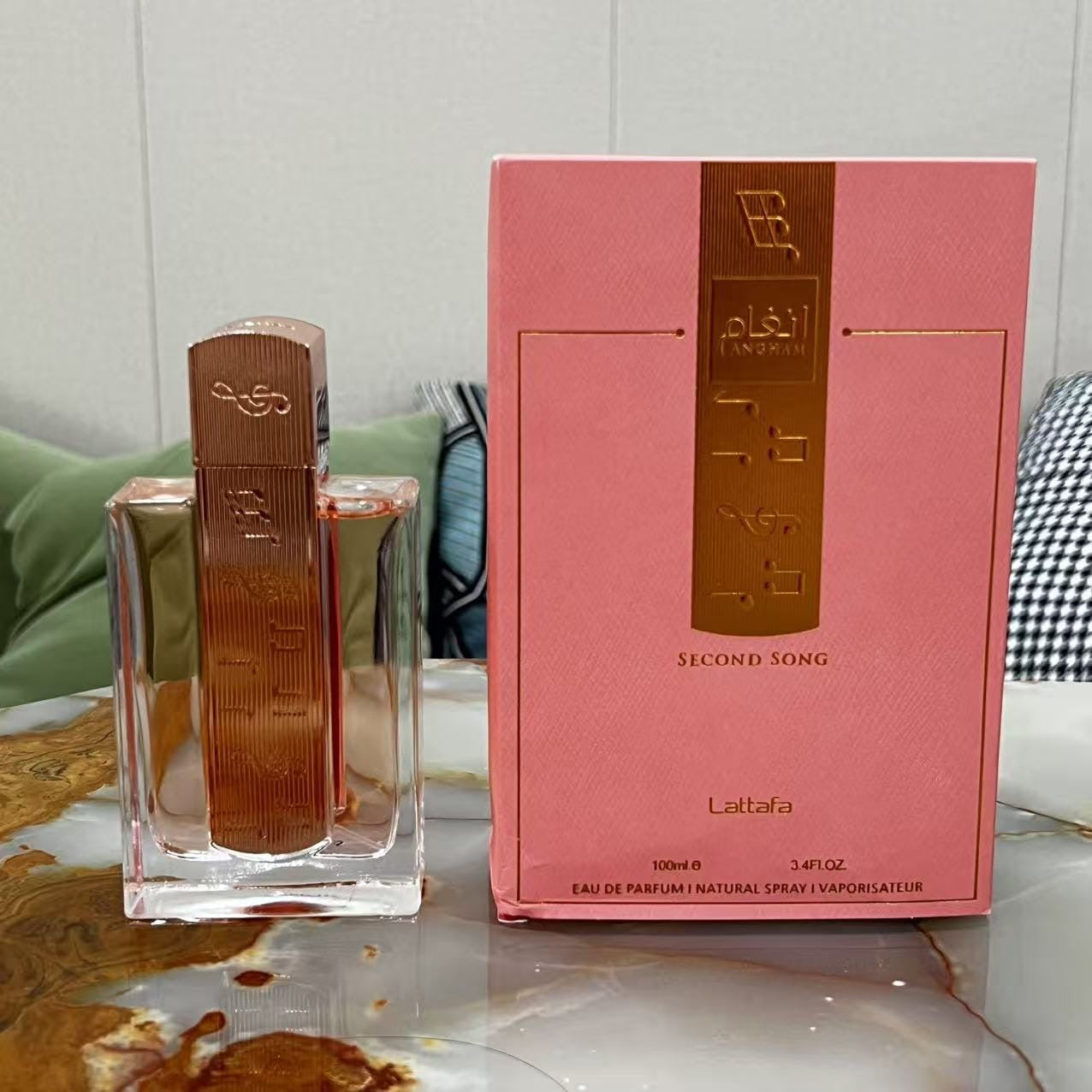 Lattafa Second Song Eau de Parfum – 100ml (3.4 fl oz) : PRE-ORDER